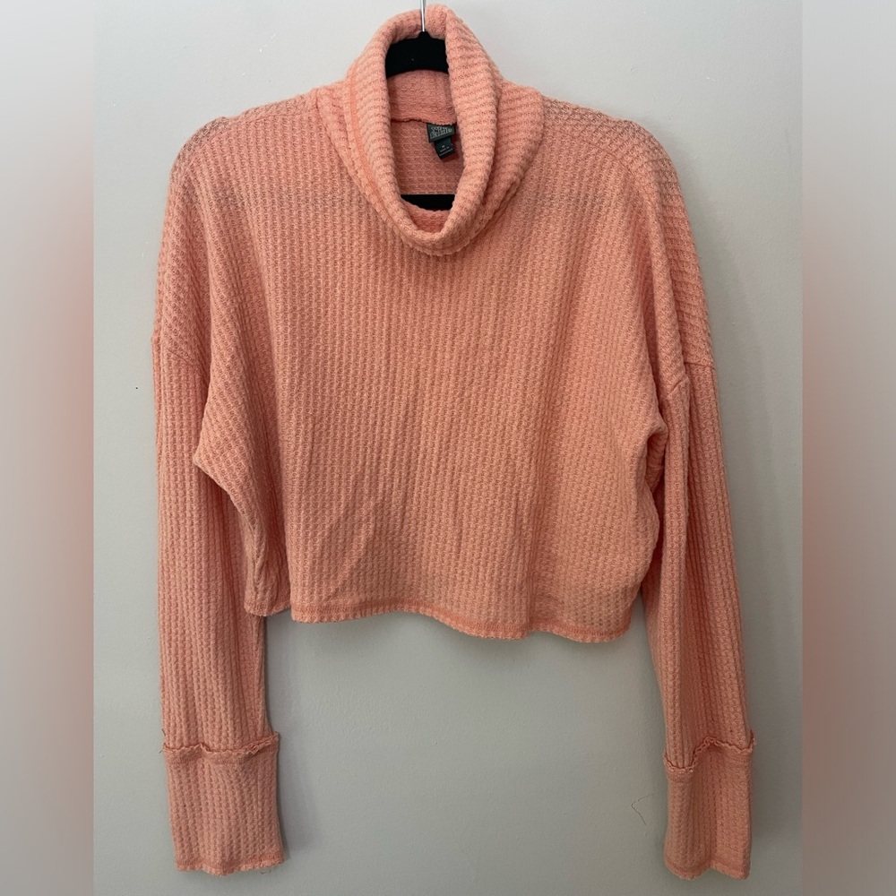Cropped Orange Sweater